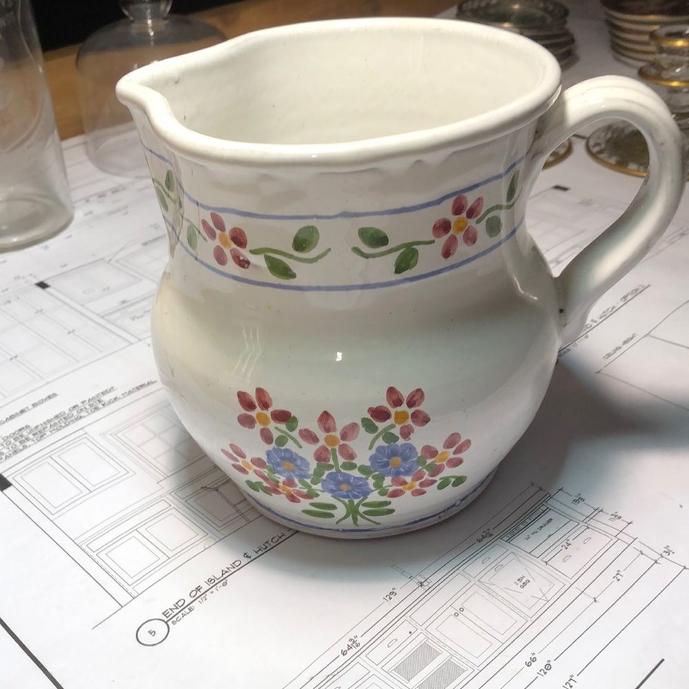 Vintage La Terrine Hand Made in Portugal Pitcher